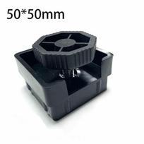 4/12vnt. M8 Plastikinis kvadratinis/apvalus veržlės dangtelis su aukštu padu, veržlės vamzdelio dangtelis, namų pado, reguliuojamo ratuko mova 4Pcs