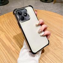 Skirta Realme C63 dėklas Realme C53 telefono dėklas Realme C61 C51 Note50 Note60 Realme Narzo N63 Narzo N53 Atsparus smūgiams Padengtas galinis dangtelis For Realme C51 white