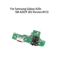 For Samsung Galaxy A20s / SM-A207F (EU Version M12) USB Charge Port Jack Dock Connector Charging Board Flex Cable blue