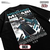 Hoshimi Miyabi Zenless Zone Zero Anime T-Shirt – Gamer Graphic Tee L gray