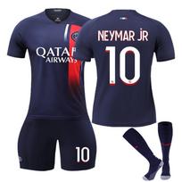 24 namų futbolo marškinėlių komplektas Messi Nr.. 30Mbappe Nr.. 7 Neymar Nr. 10 Nr. 19 Džersių Rinkinys 20 blue