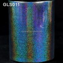 Ultra Fine 1/360 003 Inch Solvent Resistant High Sparkle Holographic Glitters for Nail Gel Polish Craft Coating Printing Inks blue