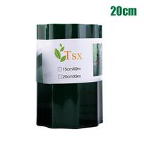 10/15/20 cm Plastikinė Sodo Žolės Vejos Krašto Tvora Takas Lankstus Vejos Kraštas Apvadas Lauko Kiemo Sodo Aksesuarai 20cm×9m white