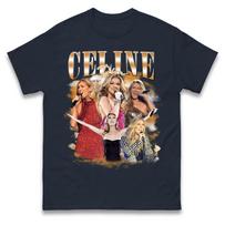 Celine Dion Kolekcija Ačiū Marškinėliai Juodi Unisex S-5XL L beige