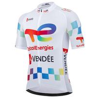 Total Energies-Dviračių Džersio Rinkiniai Vyrams, Trumpomis Rankovėmis, Pro Komandos, Road Dviratininko Apranga, Kvėpuojantis MTB Dviračio kombinezonas su petnešėlėmis, Vasaros 5XL