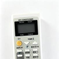Sharp Air Conditioner Remote Control CRMC-A751JBEZ - Suitable for English Global Model (No Heating Function). Haopai black