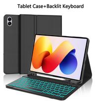 Klaviatūros dėklas, skirtas Redmi Pad 2 Pro 12,1 colio, Dėklas planšetiniam kompiuteriui Redmi Pad 2 Pro 12,1 colio su nuimama Bluetooth klaviatūra 12.1 inch&Korean