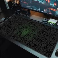 Monster Energy Mouse Pad Large Gaming Table Cushion Non-slip Laptop Tablet Big Mousepad XXL Mat Mini PC Playmat With Lock edge_xia 30cmx60cm(11.8x23.6inch) black