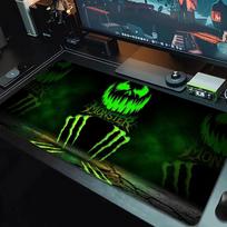 Monster Energy Mouse Pad Large Gaming Table Cushion Non-slip Laptop Tablet Big Mousepad XXL Mat Mini PC Playmat With Lock edge_xia 30cmx80cm(11.8x31.5inch)