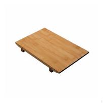 Sushi Serving Board Carbonized Tray with Feet JapaneseStyle Sashimi Platter for Food Bamboo Board M