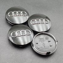 4 vnt. Audi automobilio ratų centriniai dangteliai 60 61 68 69 Suderinami su A7 A8 S4 S6 A3 A4 A5 A6 Ratlankio dangtelio emblemos priedai 4B0601170