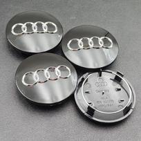 4 vnt. Audi automobilio ratų centriniai dangteliai 60 61 68 69 Suderinami su A7 A8 S4 S6 A3 A4 A5 A6 Ratlankio dangtelio emblemos priedai 4B0601170