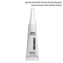 Quick Drying Solid Nail Glue With Remover For Press On Nails Tips No Need For Uv Lamp Long Lasting Fake Nails Glue Nail Glue Gel white