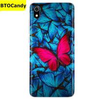 Telefono dėklas, skirtas Xiaomi Redmi 7A dėklui, minkštas TPU dangtelis Redmi7a 7 a silikoninis galinis dėklas, skirtas Xiomi Xiaomi Redmi 7A dėklui Coque Fundas Redmi 7A blue