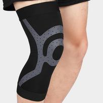 1Pcs Knee Compression Sleeves Joint Protection Support for Running Sports Pain Relief Anti Slip Brace Breathable Elastic Blend XXL gray