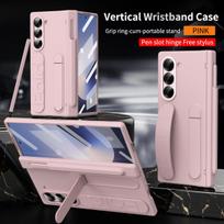 360 visiškai apsaugotas vyrių dėklas, skirtas Samsung Galaxy Z Fold 6 5 4 3 grūdinto stiklo plėvelės originalas su jutikliniu rašikliu, sulankstomu dangteliu For Galaxy Z Fold 3