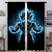 D-Dragon-ballS Langų Užuolaida Kambariui 2 Skydeliai Blackout Užuolaidos Pertvaros Tiulis Miegamajam Namų Interjero Užuolaidos Roletai Vaikui W50xH70cmx2pcs-CL