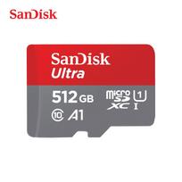 Sandisk Ultra 128GB Micro SD TF kortelė SDXC U1 A1 Iki 150MB/s 32GB 64GB 256GB 512GB Micro SD kortelė SD/TF Flash kortelė Atminties kortelė Telefonui PC Planšetiniam kompiuteriui 【512GB】