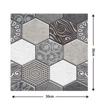 3D Lipnūs Sienų Lipdukai Vandeniui Atsparūs PVC Tapetai Nuimamas Sienų Lipdukas Namams Miegamajam Svetainei TV Fono Dekorui 30cmX30cmX3pcs