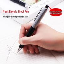 Exclusive Newcomer Back-to-School: Goofy Prank Electric Shock Pen Electric Shock Pen 【Low Current】2 pcs beige