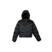 Nike Sportswear Swoosh serijos Therma-Fit Oversized pūkinė striukė moterims Viršutinis drabužis IB2006-010 M black