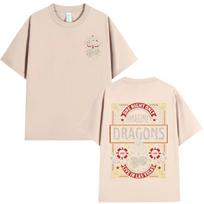 Rock Band Imagine Dragons Music Album T Shirt Fashion Hip Hop T-shirt Men Women Cotton Comfort Short Sleeve T-shirts Streetwear M white