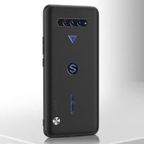 Prabangus odinis telefono dėklas skirtas Xiaomi Black Shark 4 3 5 Pro Cover Matinis silikoninis apsauginis dėklas, skirtas BlackShark 3 4 5 Pro Coque For Black Shark 5Pro juoda