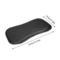 Car Armrest Box Heightening Pad PU Leather Auto Armrest Cushion Memory Foam Hand Rest Pillow Car Interior Accessories juoda
