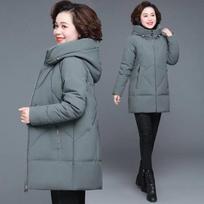 Moteriška žieminė striukė 3XL pilka
