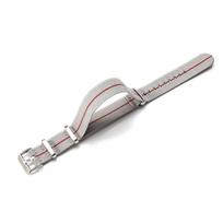 18/20/22mm Elastingas austas nato laikrodžio dirželis Nailoninis Universalus apyrankė Kvėpuojanti patogi laikrodžio apyrankė Omega Seiko IWC 2028 20mm gray