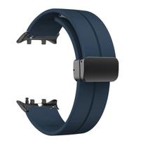 Minkštas silikoninis apyrankės dirželis Huawei Watch D2, magnetinis, patogus, keičiamas dirželis Huawei Health Watch D2, sportinė apyrankė For Huawei Watch D black