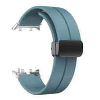 Minkštas silikoninis apyrankės dirželis Huawei Watch D2, magnetinis, patogus, keičiamas dirželis Huawei Health Watch D2, sportinė apyrankė For Huawei Watch D2 gray