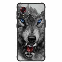 Samsung Xcover 5 dėklas Animacinis minkštas silikoninis TPU telefono galinis dangtelis Samsung Galaxy Xcover 5 gyvūnų Xcover5 Fundas SM-G525F Samsung Xcover5 gray