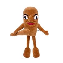 Italian Brainrot Animal Plush Stuffed Toys Tungtungtung Sahur Telalaero Telala Doll Shark Anime Plushie Peluches Birthday Present brown