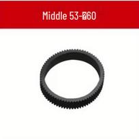 360° Rotating Camera Focus Ring for Sony, Canon, Nikon DSLR Cameras juoda