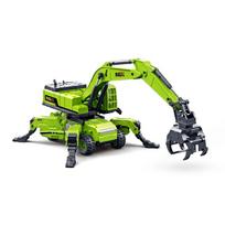 1/50 Sunkvežimio Modelis Ekskavatorius Traktorius Stumdomas Žaislas Metalinis Inžinerinis Deformuojamas Transporto Priemonės Kolekcija Vitrininiai Žaislai Berniukams Mergaitėms žalia