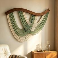 80x60cm Didelis Boho Dekoras Sienos Verpalų Gobelenas Makramė Sienos Pakabukas Rankų Darbo Kutai Svetainei Miegamajam Butui Namų Dekoras brown