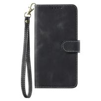 Leather Wallet Case For Sony Xperia 1 II 5 III 10 V 2026 Holder Flip Stand Phone Cover For Sony Xperia 10 VI 2026 5 IV 1 V Coque For Xperia 1 III juoda