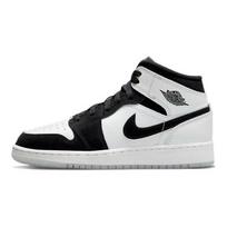 Jordan 1 Mid SE GS vidutinio aukščio krepšinio batai juodi/balti unisex DN4321-100 36 white