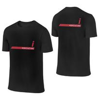 Traktoriaus Case Logotipas Unisex Marškinėliai Dvišaliai Oversized Marškinėliai Unisex Apvali Kaklo Medvilniniai Marškinėliai Trumpos Rankovės Vasaros Vyriški L black