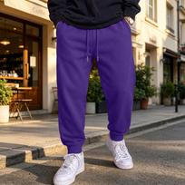 Vyriški laisvalaikio sportiniai šortai su elastine juosta ir susiaurėjantys treninginiai kelnės sportinei aprangai XXXL blue