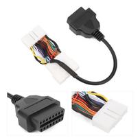 26Pin OBD2 Diagnostic Cable Connector Harness Replacement for Tesla Model 3 Model Y After Jan 2019 black