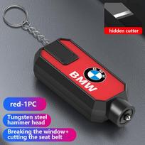 Automobilio saugos plaktukas Stiklo lango daužiklis Avarinis pabėgimo įrankis BMW M Performance E36 E46 E60 E90 E91 E92 E93 F30 F20 black