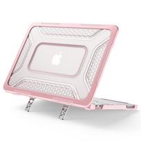 Laptop Sleeve Case For Macbook Air 13.6 M5 M4 M3 M2 A3449 A3240 A3113 A2681 Stand Cases Kickstand Cover Air 13.6 M5 M4 M3 M2 rožinė