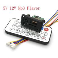 Mini 5V MP3 Decoder Board 3W*2 Decoding Module MP3 WAV U Disk TF Card USB Amplifier Speaker Audio Board with Remote Control WireGood product DC 5V