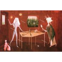 Leonora Carrington Vintge Wall Art Painting Abstract Canvas Poster Prints Home Bedroom Living Room Decoration Gift Poster 30X40CM No Framed