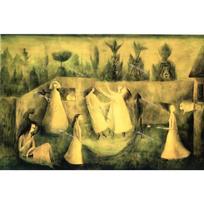 Leonora Carrington Vintge Wall Art Painting Abstract Canvas Poster Prints Home Bedroom Living Room Decoration Gift Poster 30X40CM No Framed