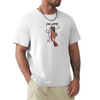 Shrimp Sob Story (Shark Tale) TShirt Running PerforUnisexce Short Sleeve Tee 3XL white