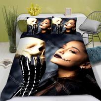 Singer Ariana Grande Duvet Cover Pillowcase Bedding Set Adult Girls Bedroom Decoration Girl Gift Single Twin King Size EU Single 135*200cm/53x79in 3pcs