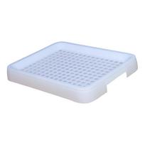 Double Layer Guinea Pig Cage Litter Tray Easy-Clean Rabbit Litter Tray Small Animal Potty  Indoor balta